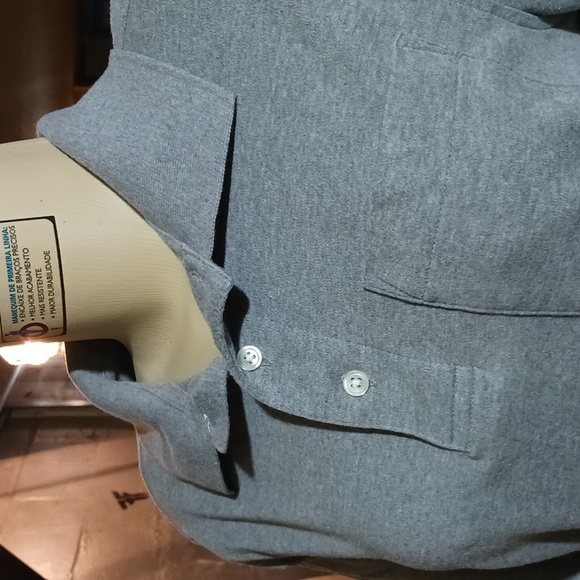 Croft & Barrow Easy Care Soft Grey Polo Sz M - Picture 11 of 14